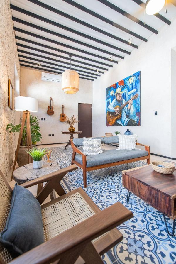 Casa Trova En Santa Lucia Centro, Mérida Kültér fotó
